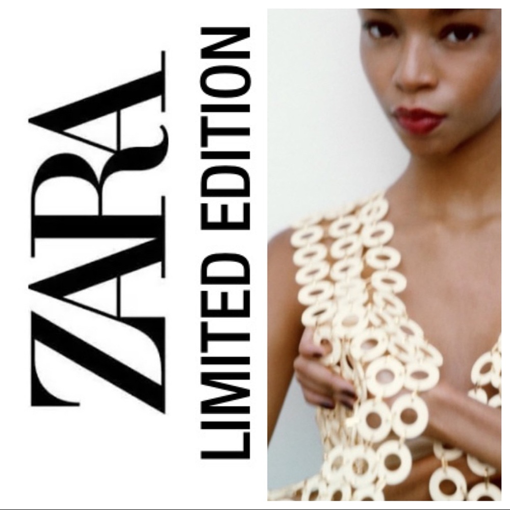 Zara Limited Edition ✨ Ring Vest One Size Medium NWT